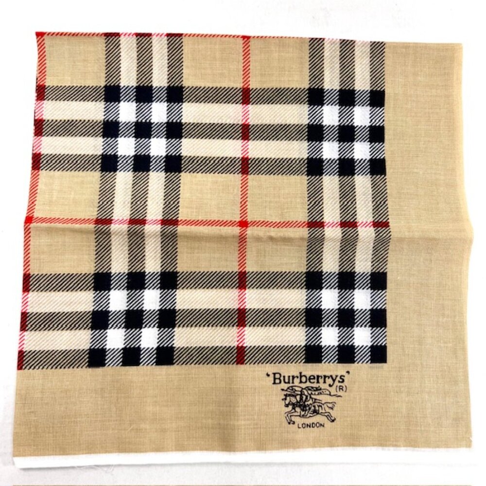Set: 2 Neckties Burberry Paisley & Karl Linger Paris+1Burberry Handkerchief(53 - Picture 7 of 16